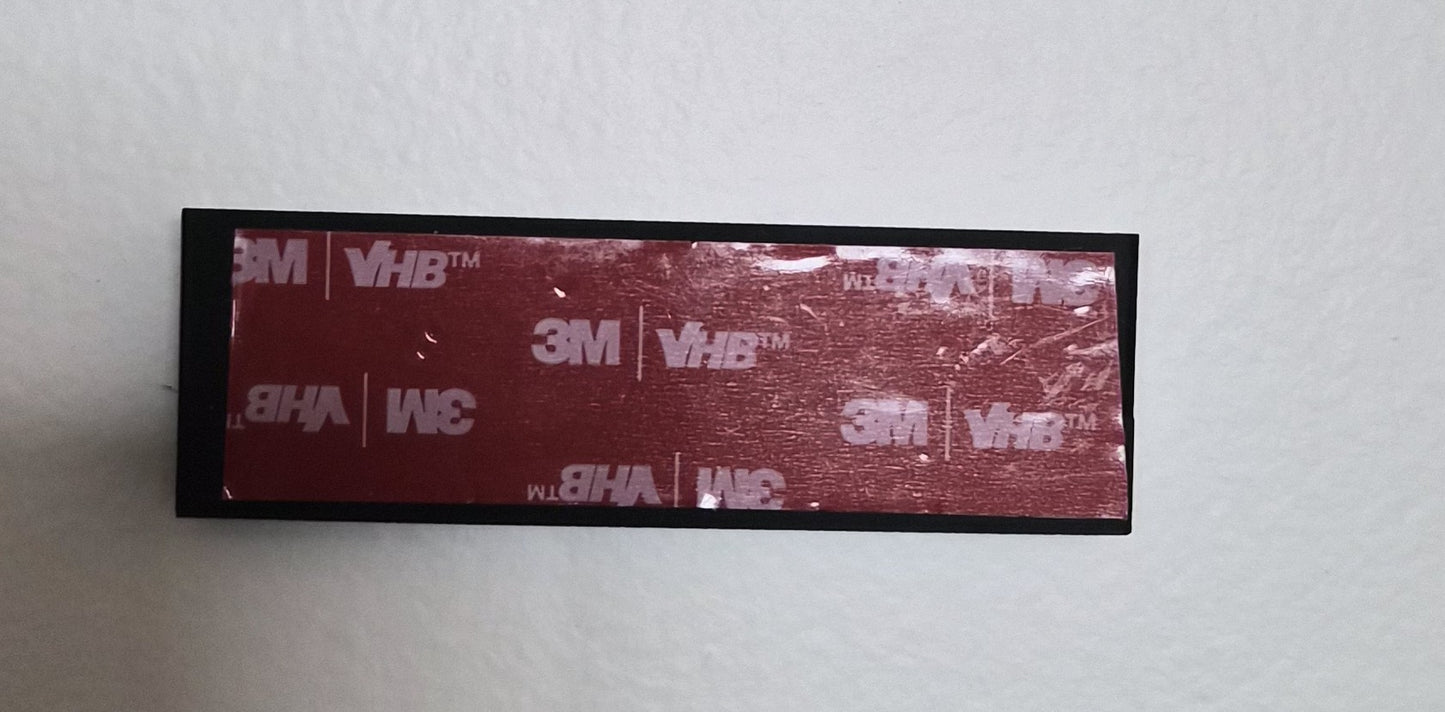 Black PSA Slab Wall Mount Holder